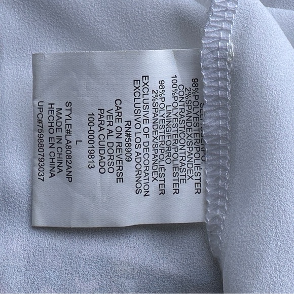 Gibson Latimer Geometric Tribal Caftan Midi Dress Boho Vacation Art to Wear Sz L - Picture 11 of 12